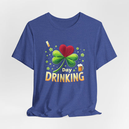 Shamrock heart, Unisex Jersey Short Sleeve Tee