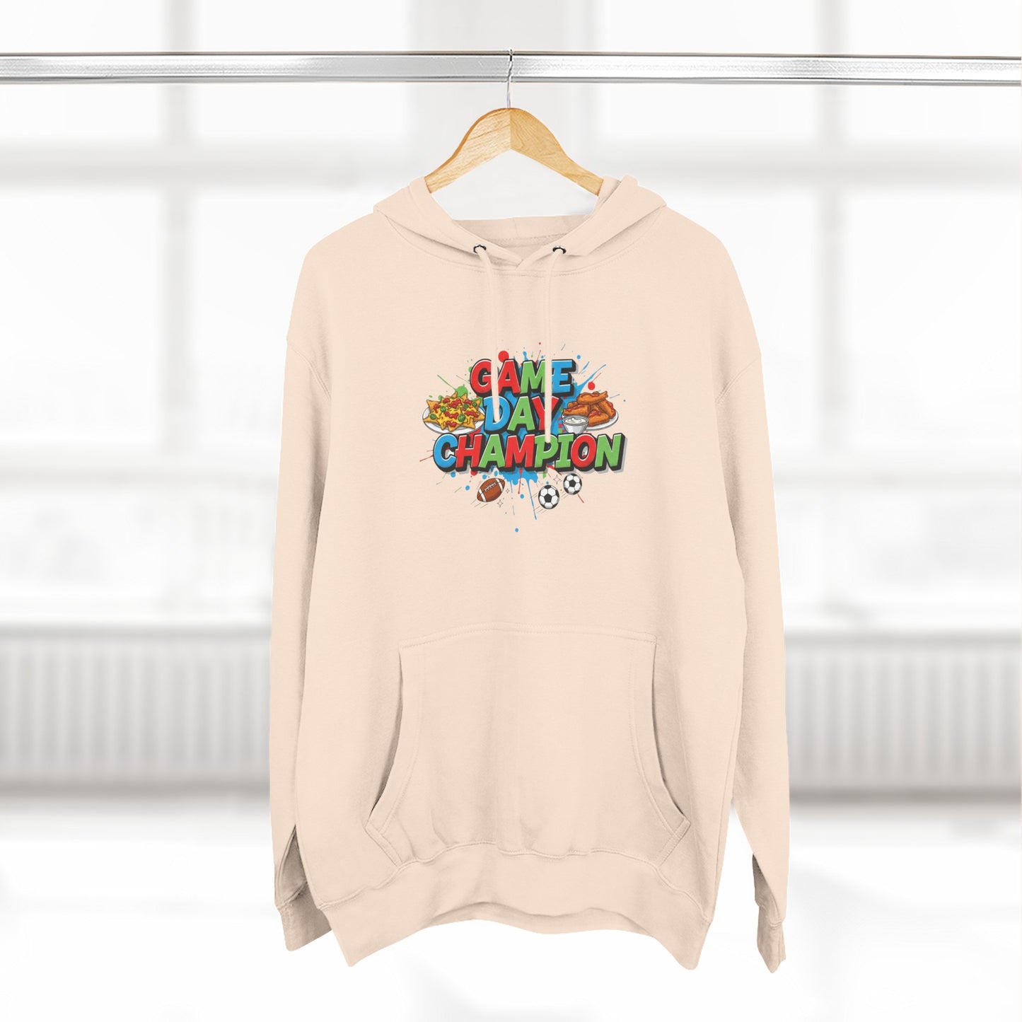 Champion Give Day Hoodie — Colorful Charity Fundraiser Pullover