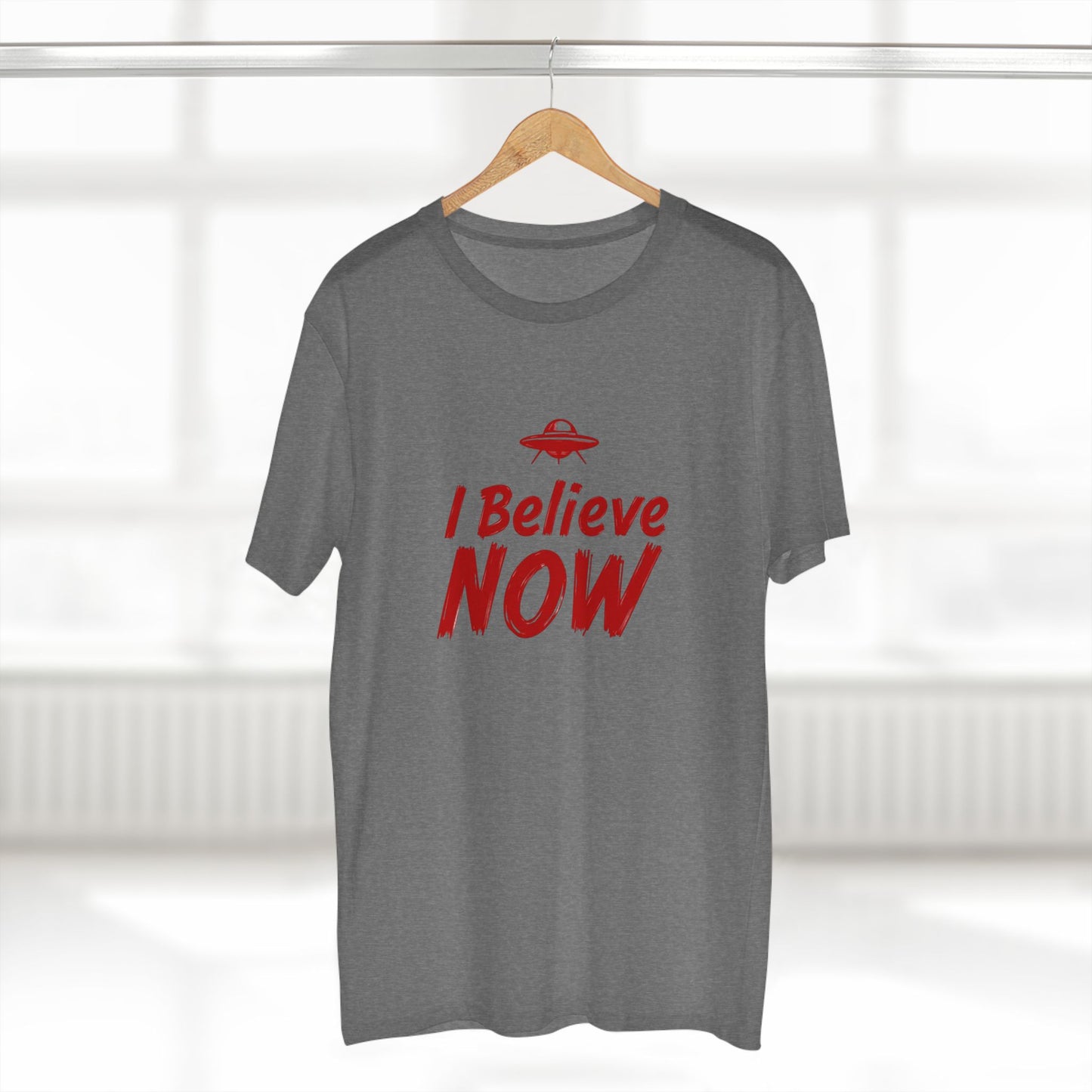 I Believe NOW UFO T-Shirt – Retro Alien Abduction Tee