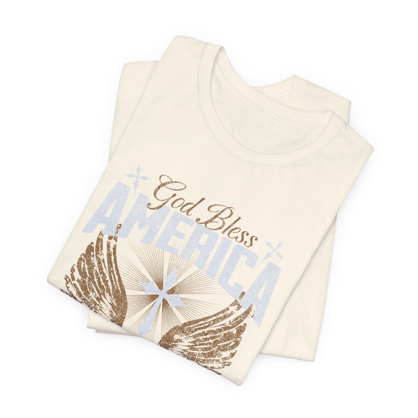 God Bless America Eagle T-Shirt — Patriotic Fourth of July Tee