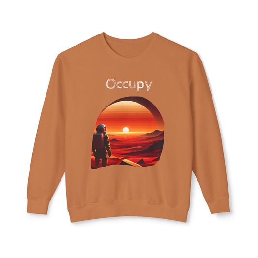 Observer wants to occupy, Lightweight Sweatshirt - Psychonaut Swag