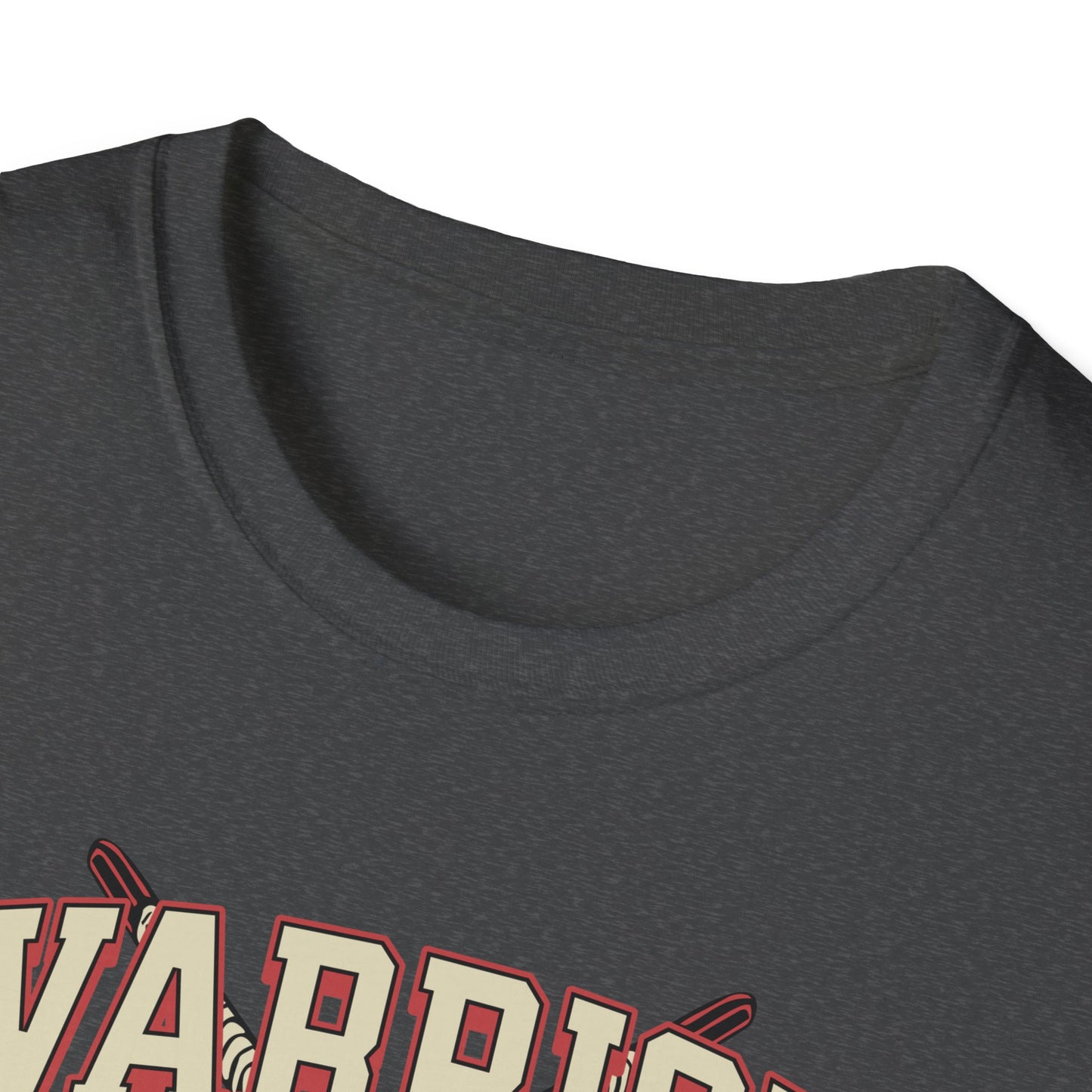 Warrior Hockey Mask T-Shirt — Vintage Sports Skull Design