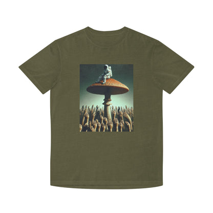 T-Shirt Psychedelic Explorer Unisex Faded Shirt - Psychonaut Swag