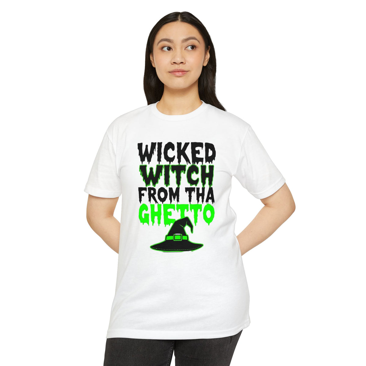 Wicked Witch T-Shirt, Funny Halloween Tee, Unisex Graphic Shirt, Spooky Costume Top, Autumn Celebration Apparel