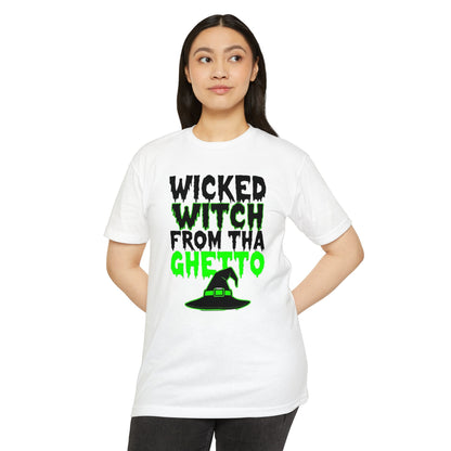 Wicked Witch T-Shirt, Funny Halloween Tee, Unisex Graphic Shirt, Spooky Costume Top, Autumn Celebration Apparel