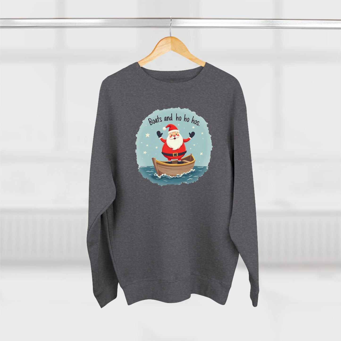 Boats and Ho Ho Hos, Unisex Crewneck Sweatshirt