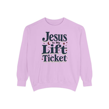 Jesus Is My Lift Ticket Sweatshirt