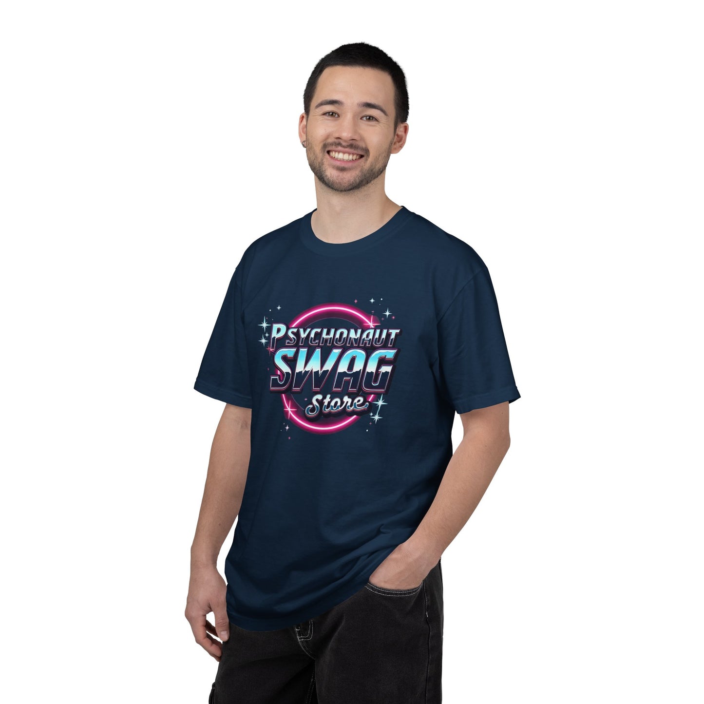 Retro 'Psychonaut SWAG Store' Graphic T-Shirt