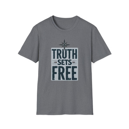 Truth sets Free, Unisex Softstyle T-Shirt - Psychonaut Swag