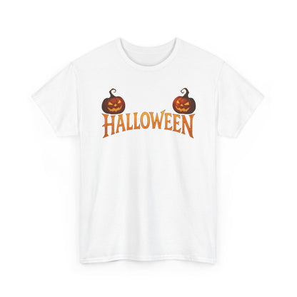 Halloween Pumpkin Graphic Tee, Unisex Cotton T-Shirt, Fall Fashion, Halloween Costume, Trick or Treat Shirt