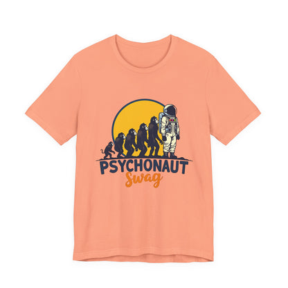 Psychonaut Swag Retro Tee - Unisex Jersey Short Sleeve T-Shirt - Psychonaut Swag