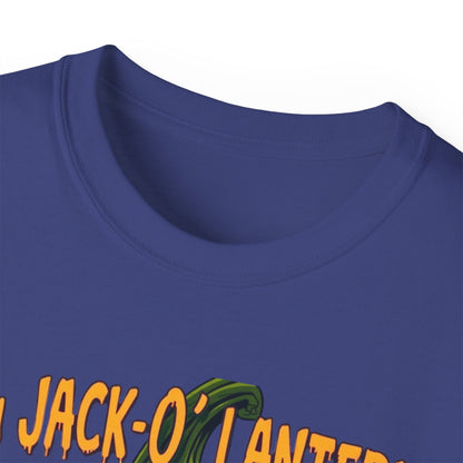 Halloween Jack-O'-Lantern Unisex Tee, Funny Costume Shirt, Spooky Festive Apparel, Halloween Party Gift, October Celebration Outfit