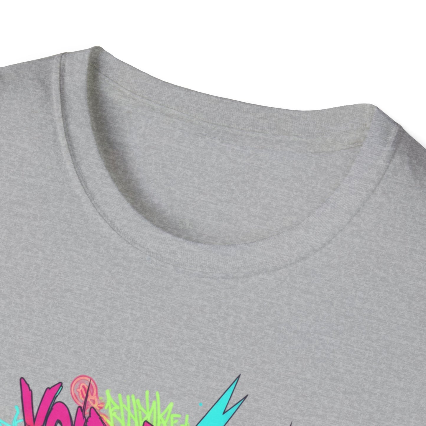 Retro Graffiti Tee — "Void Realm Shadow Crash Rebel Soul" Graphic T-Shirt