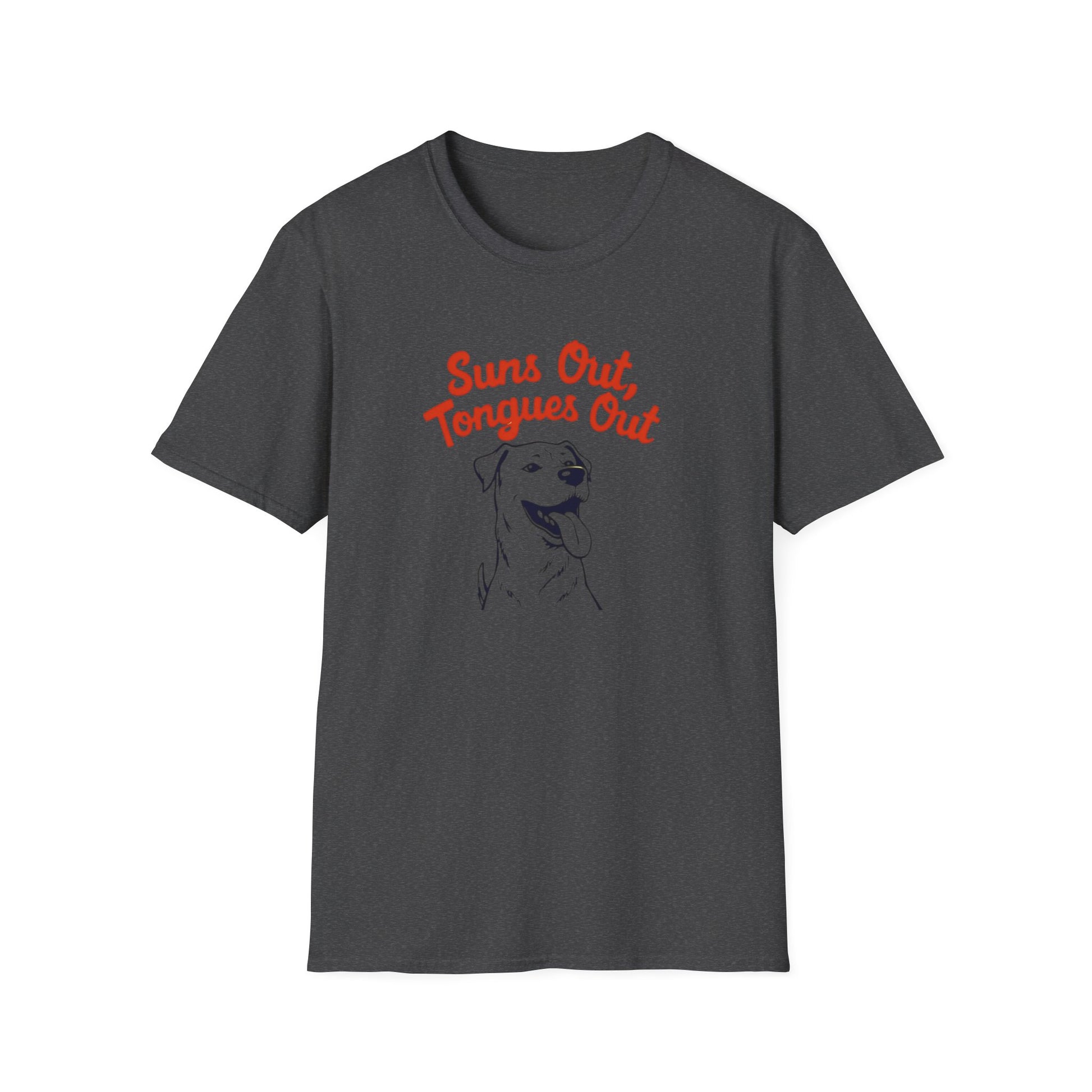 Suns Out, Tongues Out T-Shirt – Unisex Summer Tee, Dog Lovers Gift, Casual Wear, Cute Pet Shirt, Animal Lover Apparel - Psychonaut Swag