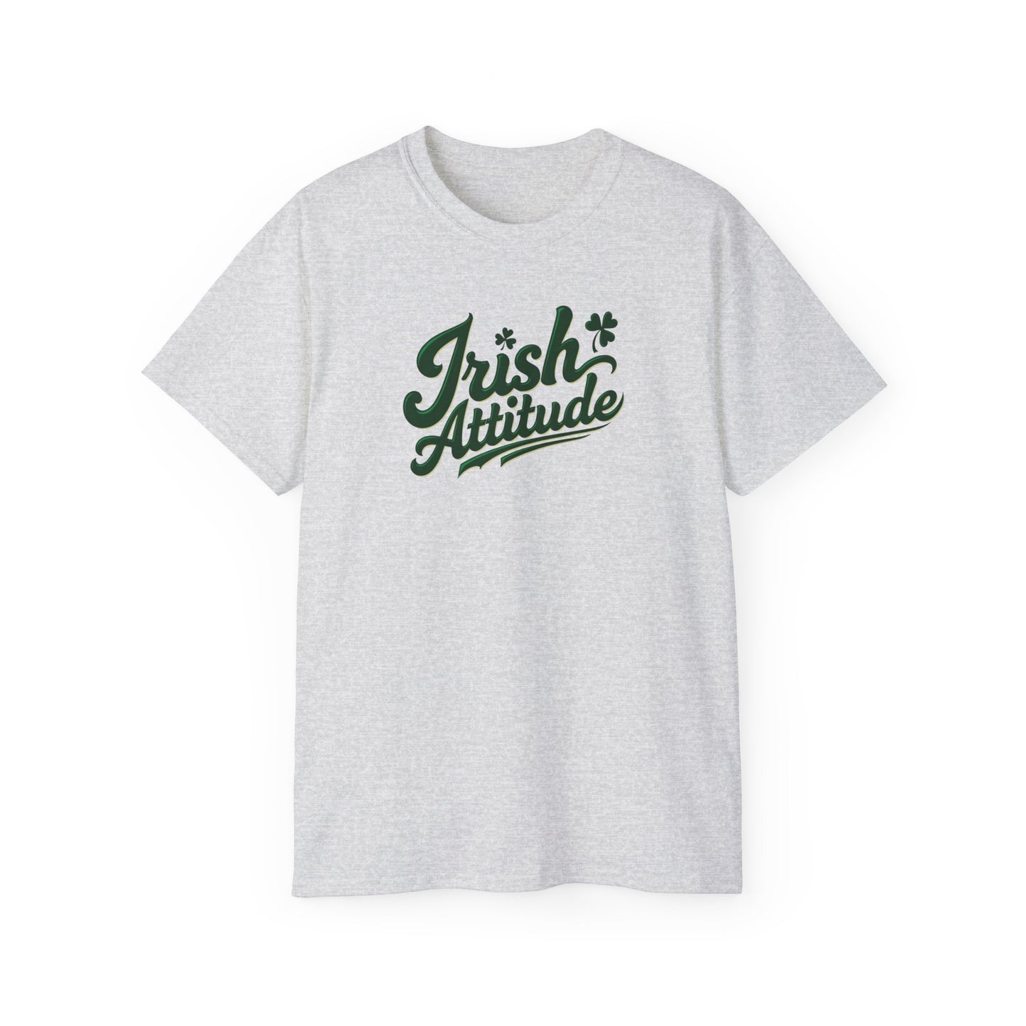 Irish Attitude T-Shirt — St. Patrick’s Day Green Script Tee