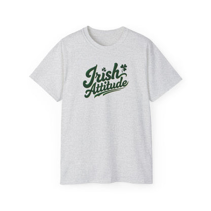 Irish Attitude T-Shirt — St. Patrick’s Day Green Script Tee