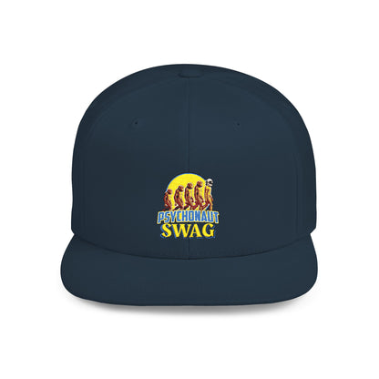 Psychonaut swag, small biz Snapback Hat, Fun and Funky Cap for Festivals, Parties, Gifts for Friends, Statement Headwear, Unisex Style