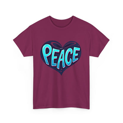 Peace Heart Tee - Psychonaut Swag