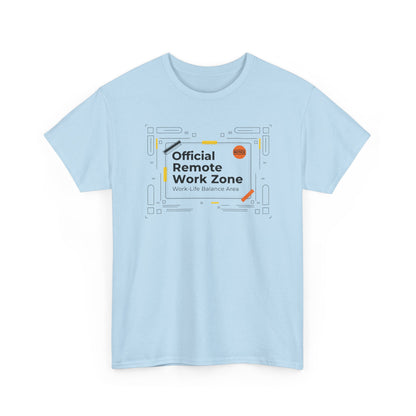 Remote Worker tee, Unisex Heavy Cotton Tee