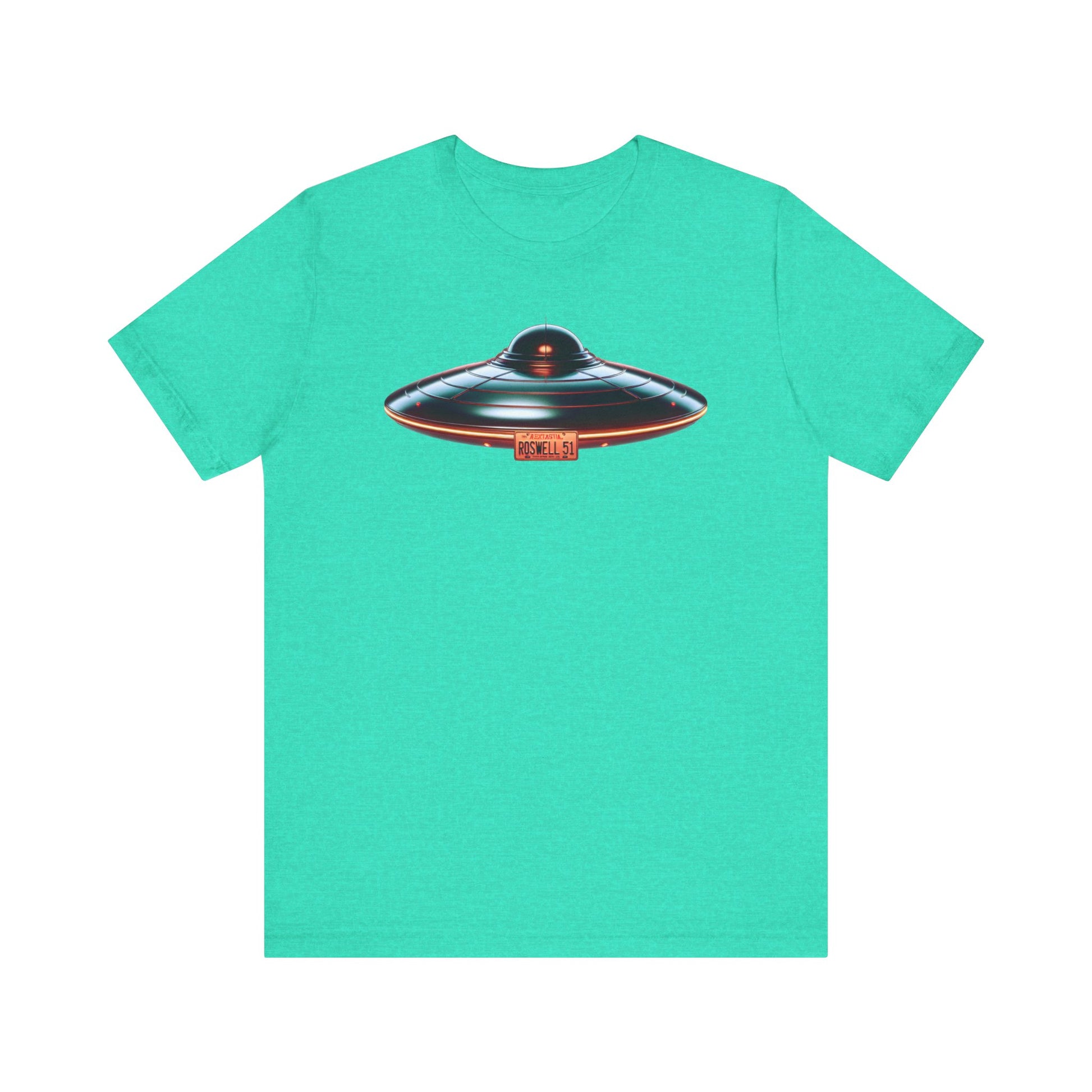 Flying Saucer, Unisex Jersey Short Sleeve Tee - Psychonaut Swag