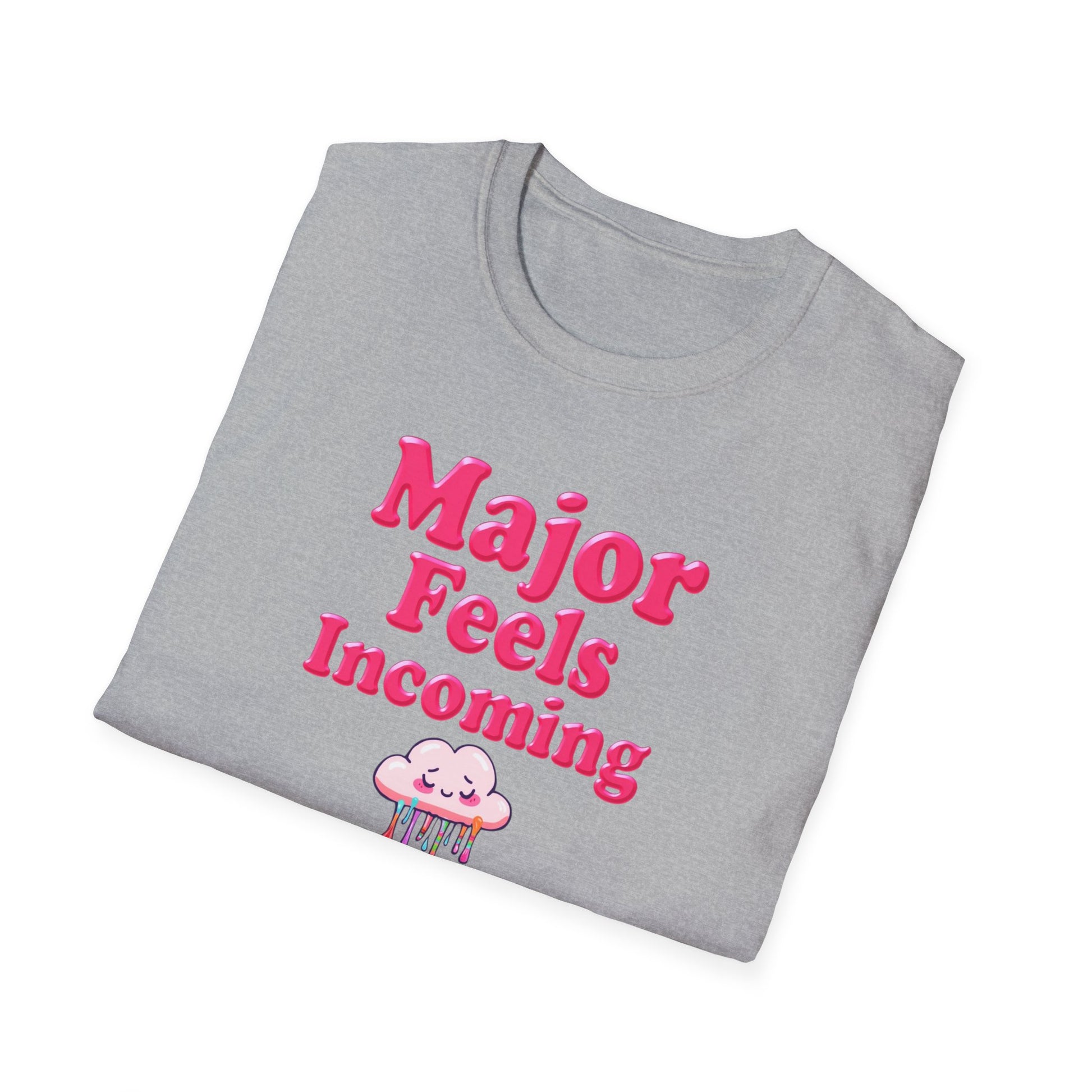 Major Feels Incoming Unisex T-Shirt, Fun Tee, Gifts for Friends, Casual Wear, Summer Fashion, Birthday Gift - Psychonaut Swag