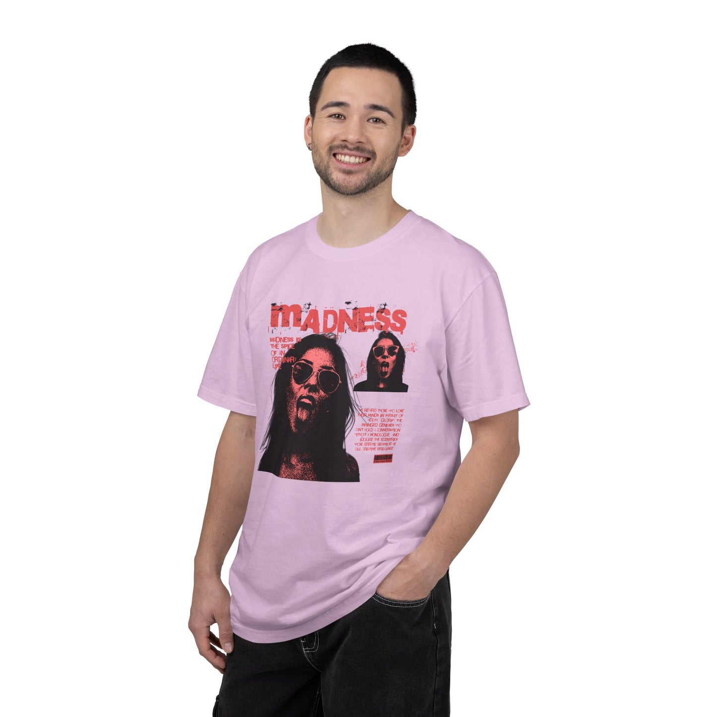 Madness Vintage Photo Graphic T‑Shirt