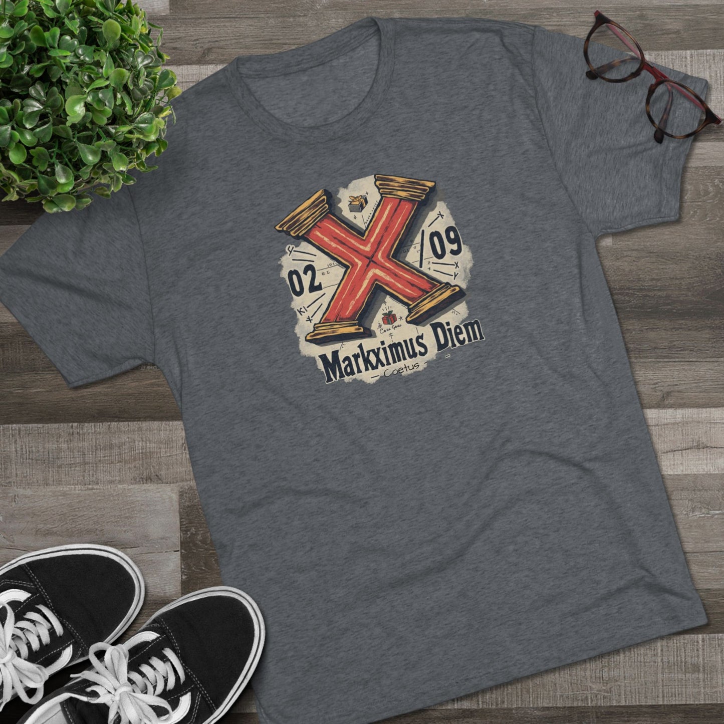 Markximus Diem Vintage Cross T-Shirt