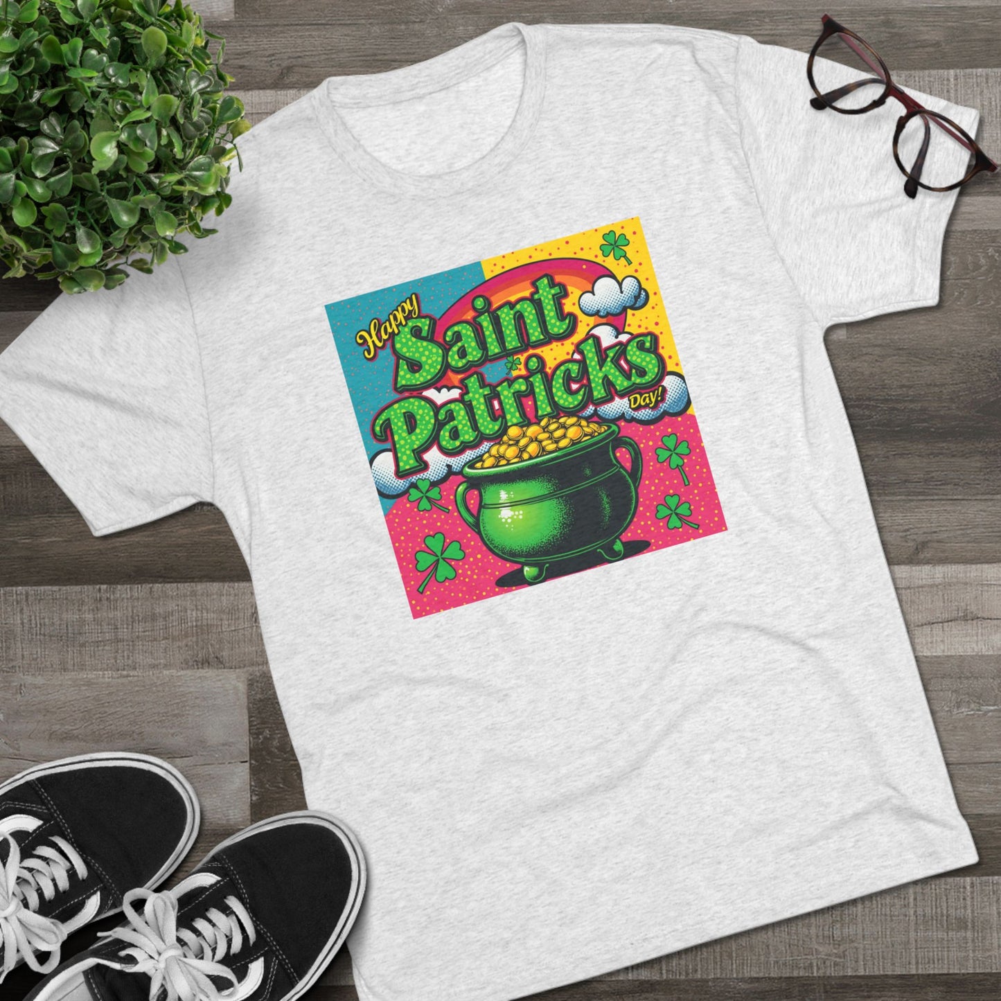 Saint Patrick's Day Pot of Gold Tee — Happy Saint Patrick's Graphic T-Shirt
