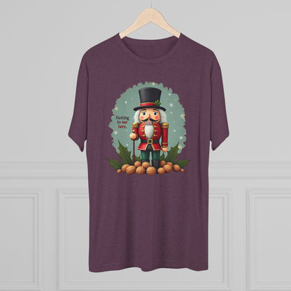 Nutcracker, Nutting to see here, Christmas T-Shirt – 'Nothing to See Here' Holiday Tee
