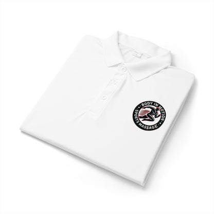 Sports Massage, Embroidered Massage Therapy Logo Polo
