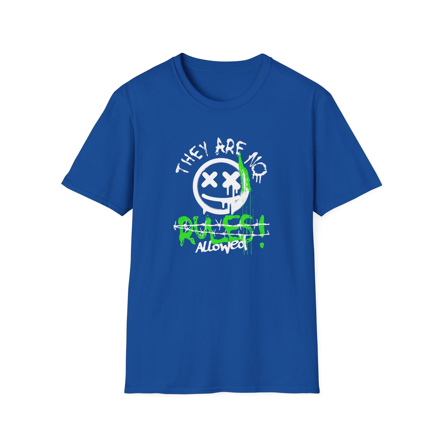 No Rules, Unisex Softstyle T-Shirt