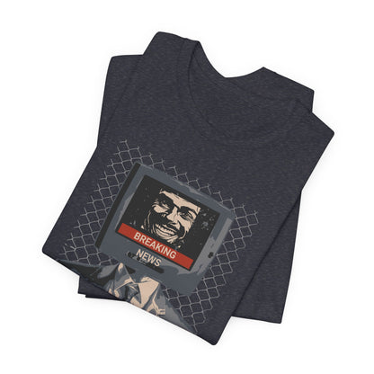 Breaking News, Unisex Jersey Short Sleeve Tee