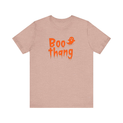 Halloween Boo Thang Unisex Tee, Funny Halloween T-Shirt, Ghost Graphic Tee, Spooky Shirt, Halloween Costume, Fall Fashion