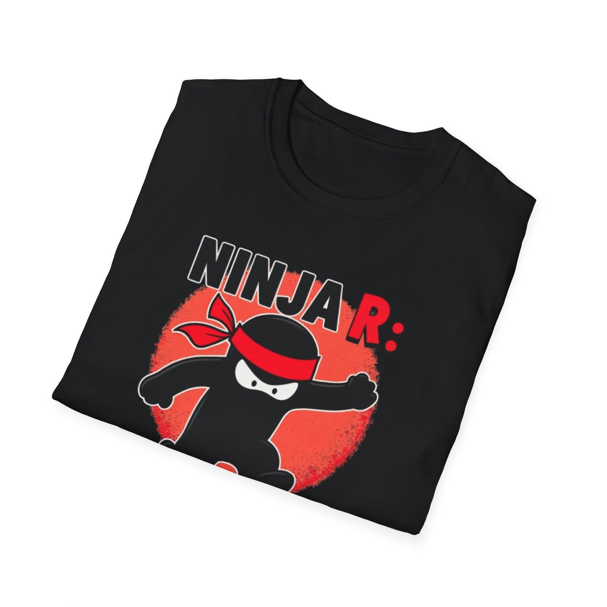 Ninja R, Unisex Softstyle T-Shirt - Psychonaut Swag