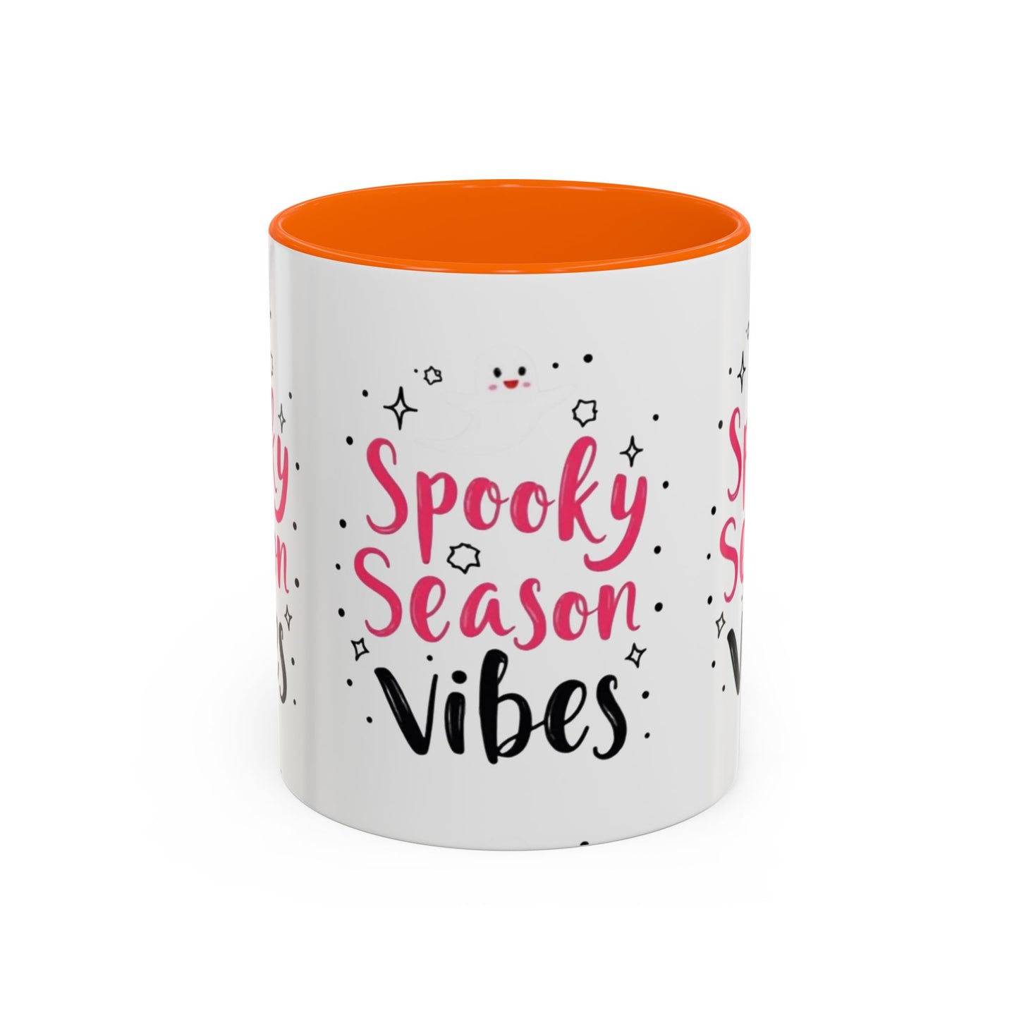 Spooky Season Vibes Accent Coffee Mug (Halloween 11/15oz)