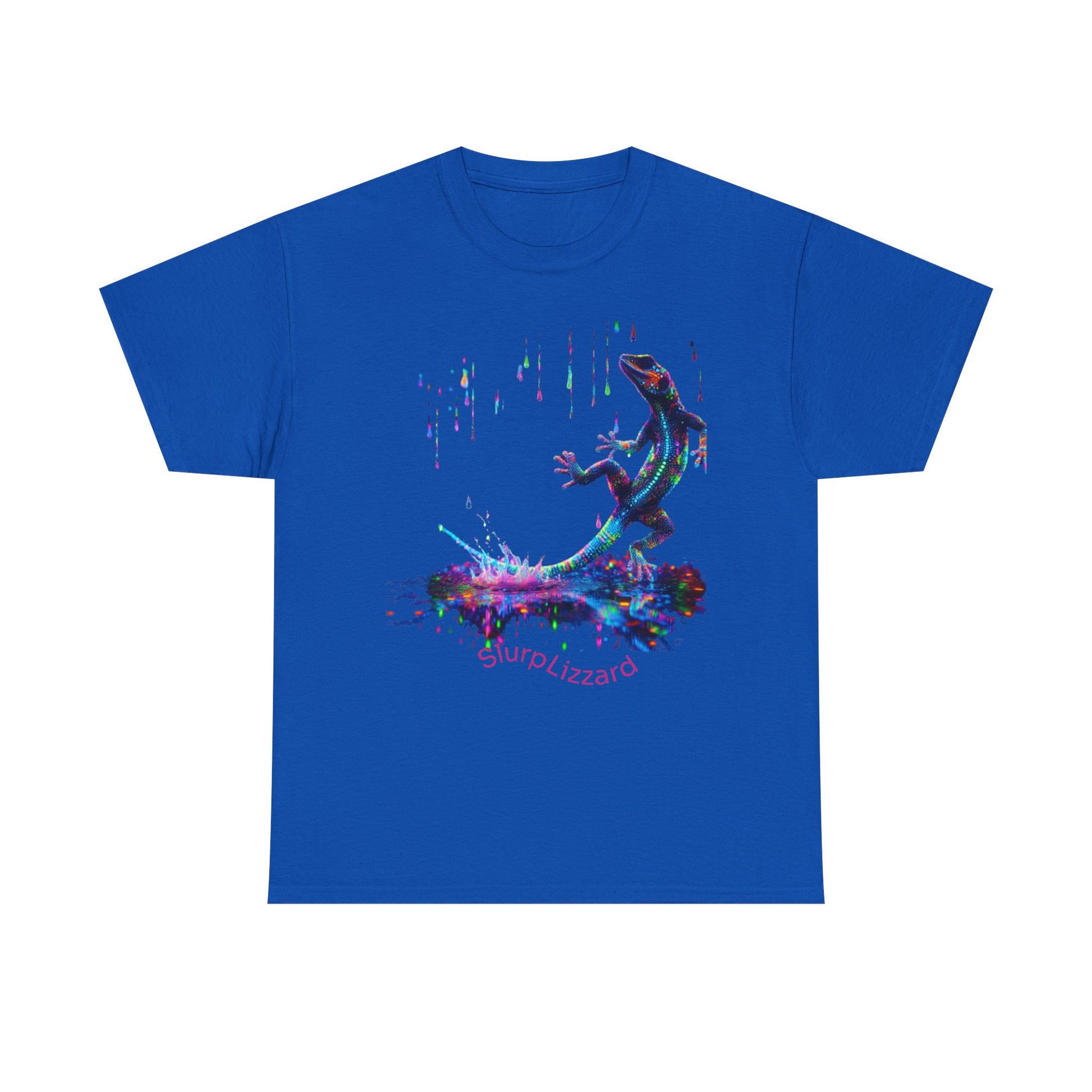Slurp Lizzard, Unisex Heavy Cotton Tee - Psychonaut Swag