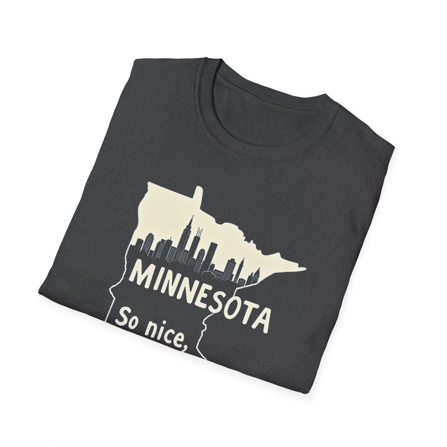 Minnesota Nice tee, Unisex Softstyle T-Shirt