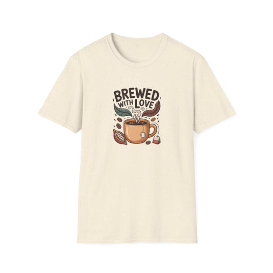 Brewed With Love Coffee T-Shirt