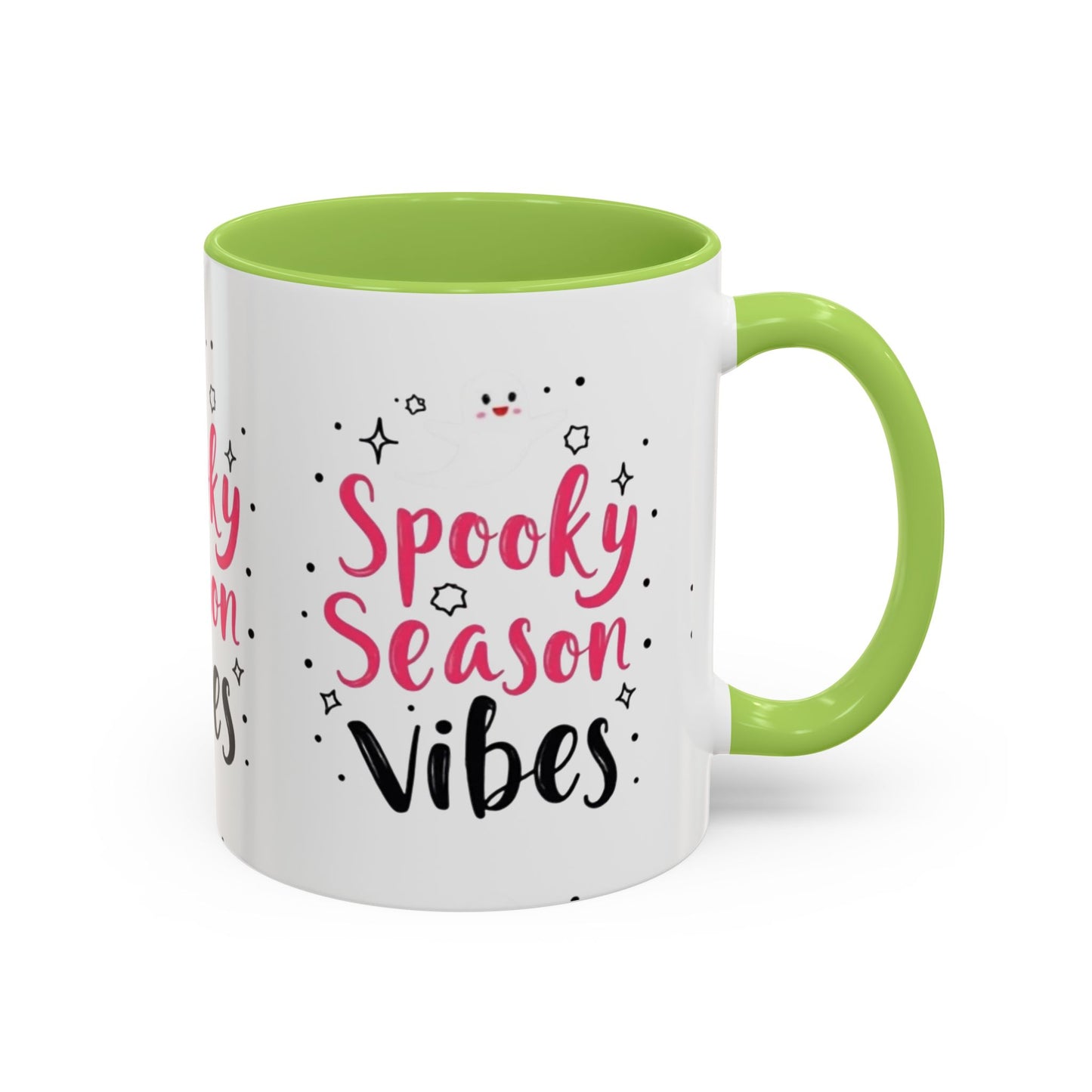 Spooky Season Vibes Accent Coffee Mug (Halloween 11/15oz)