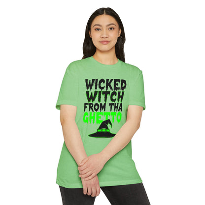 Wicked Witch T-Shirt, Funny Halloween Tee, Unisex Graphic Shirt, Spooky Costume Top, Autumn Celebration Apparel
