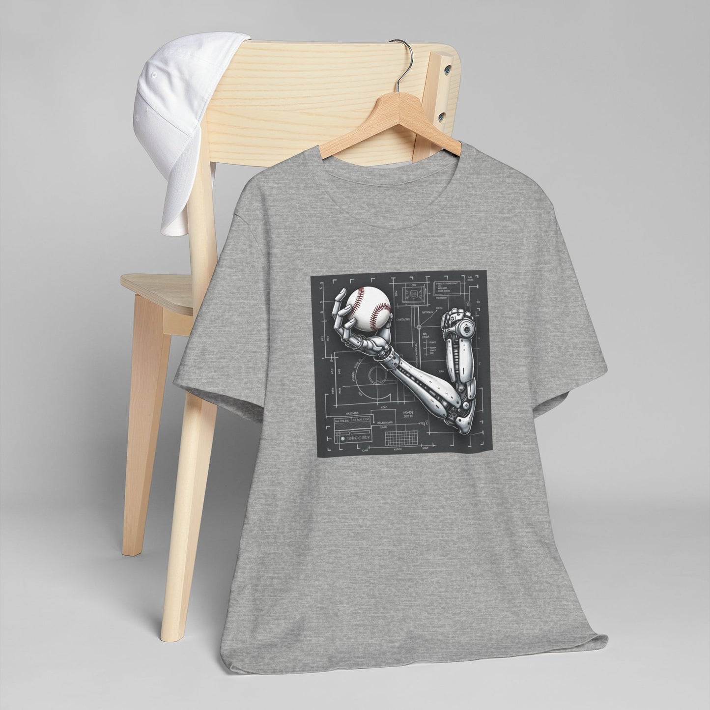 Bionic Baseball, Unisex Jersey T-Shirt