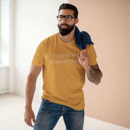 Telepathic Non-Speaker, Adult Staple Tee - Psychonaut Swag