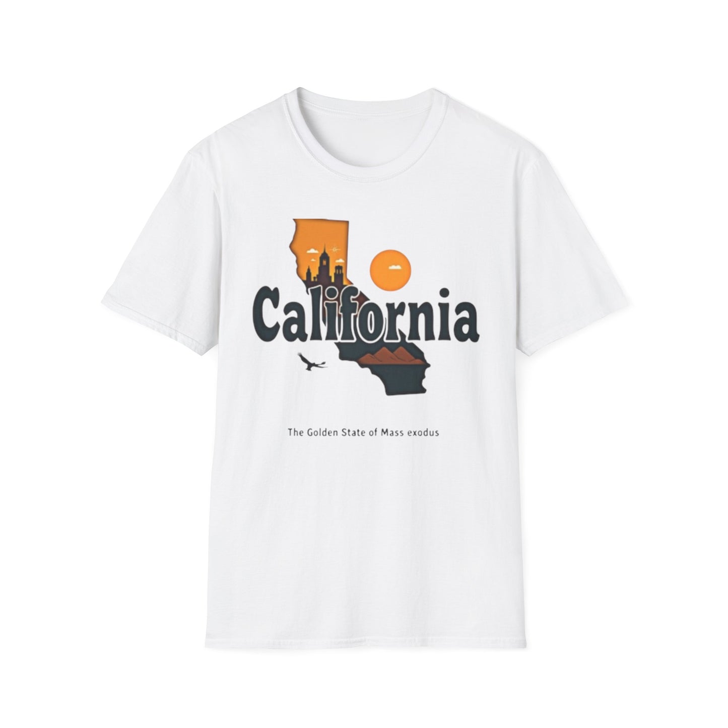 California Exodus, Unisex Softstyle T-Shirt