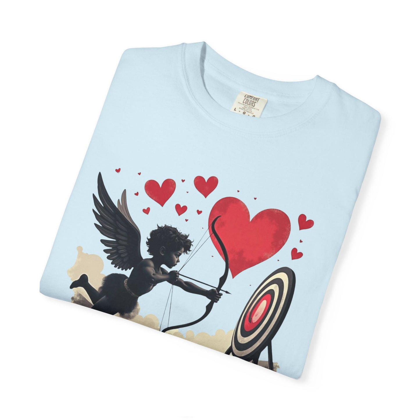 Cupid, Practice Makes Perfect, T-Shirt — Romantic Valentine Love Tee