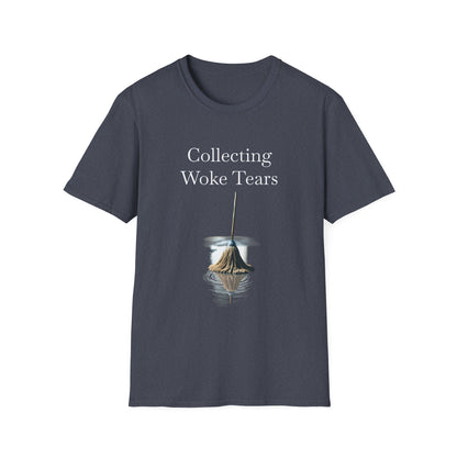 Collecting Woke Tears, Unisex Softstyle T-Shirt - Psychonaut Swag
