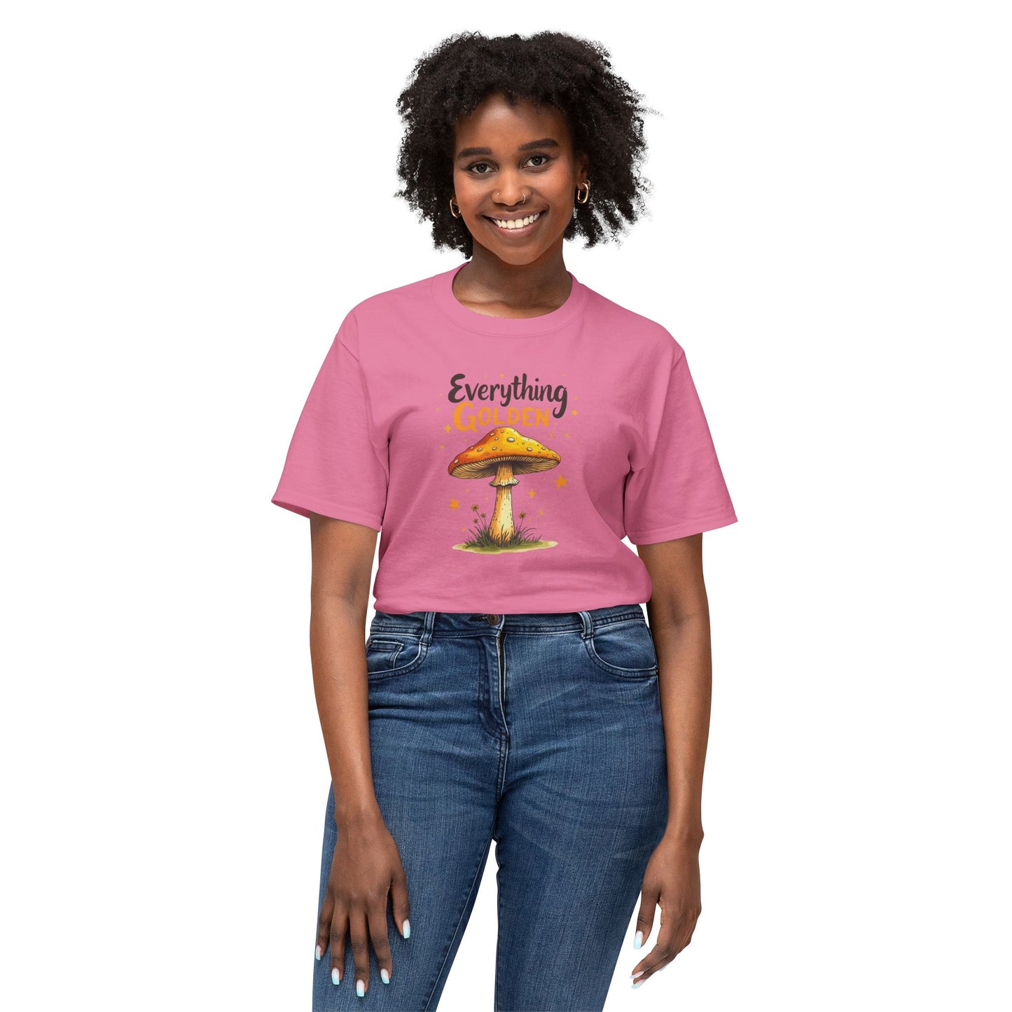Golden Mushroom T-Shirt — Everything Golden Tee