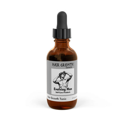 HAIR GROWTH Formula, hair tonic 2oz, Evolving Man Self-Care