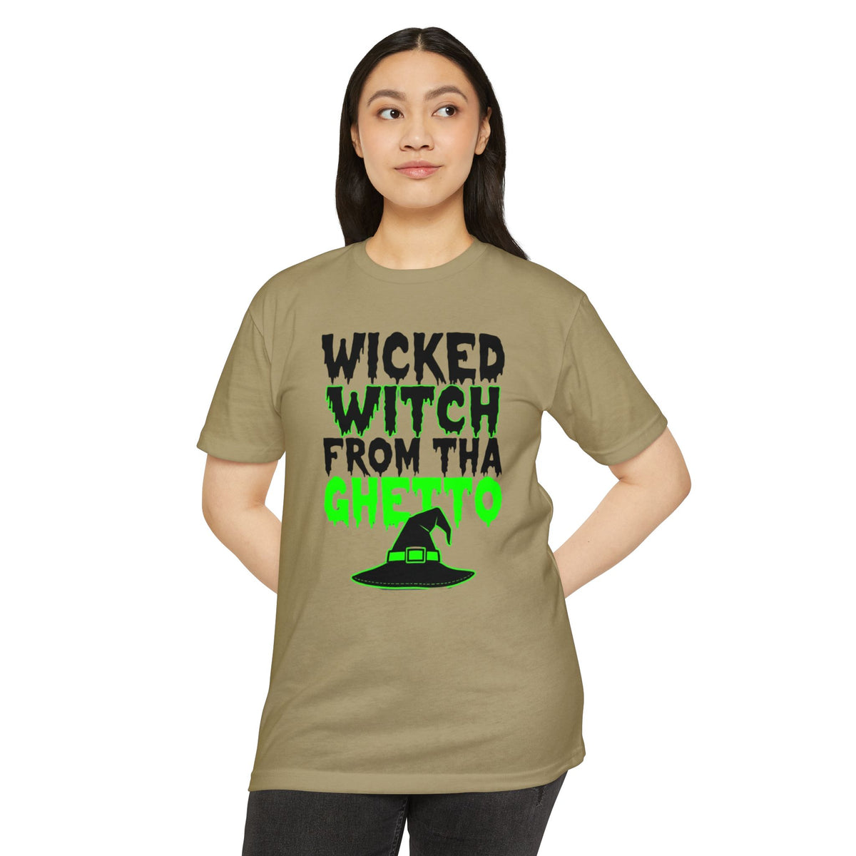 Wicked Witch T-Shirt, Funny Halloween Tee, Unisex Graphic Shirt, Spooky Costume Top, Autumn Celebration Apparel