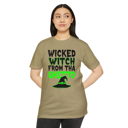 Wicked Witch T-Shirt, Funny Halloween Tee, Unisex Graphic Shirt, Spooky Costume Top, Autumn Celebration Apparel