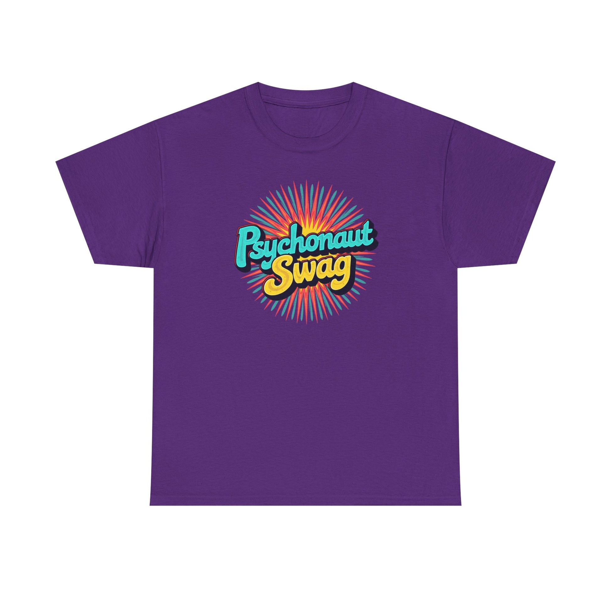 Psychonaut Swag, Atom light Tee, Psychedelic Graphic Tee, Unisex Heavy Cotton Tee, Casual Wear, Music Festival Shirt, Gift for Stoners, Vintage Style T-Shirt - Psychonaut Swag